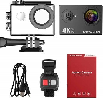 DbPower D5 Native 4K EIS Action Camera review