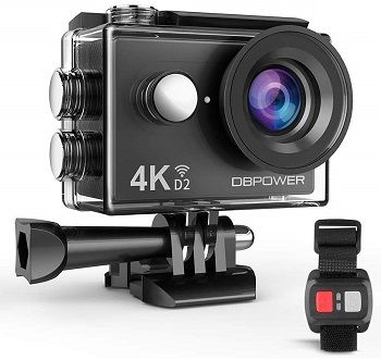 DbPower D5 Native 4K EIS Action Camera