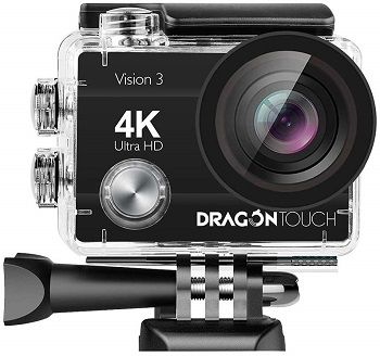 Dragon Touch 4K Vision 3 Underwater Action Camera