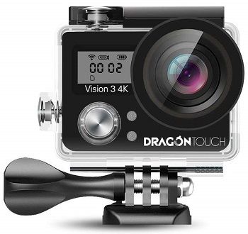 Dragon Touch Vision 3 4K Sports Camera