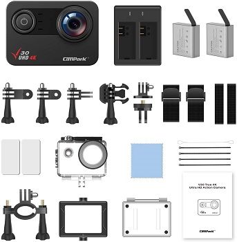 Campark Action Camera V30 Native 4k 20mp review