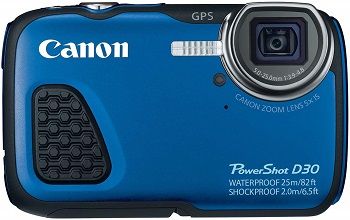 Canon Powershot D30 Waterproof Digital Camera