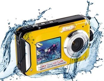 Uggkin 2.7K 48MP Budget Underwater Camera